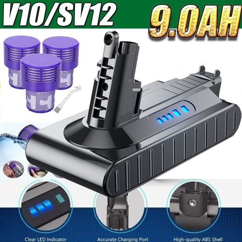 9000 mah per dyson v10 - dyson, animal