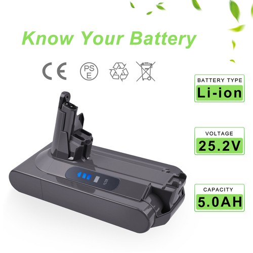 5ah batteria per dyson - per,