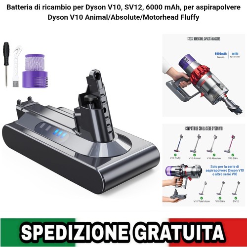 Batteria aspirapolvere per v10 - batteria,
