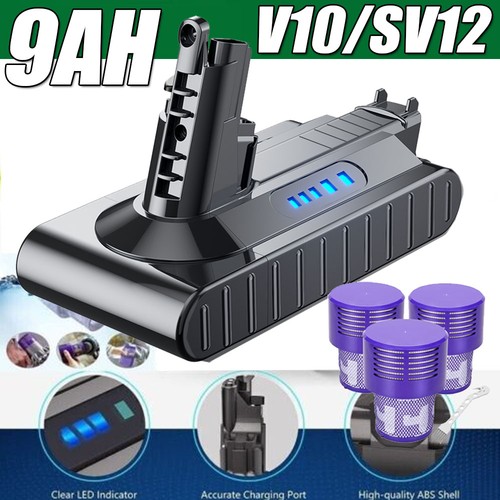 Batteria 9000 mah per dyson - batteria,